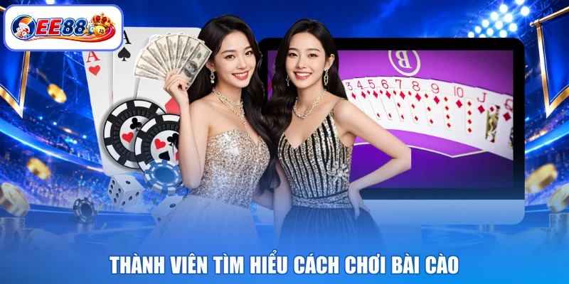 Thành viên tìm hiểu cách chơi bài cào