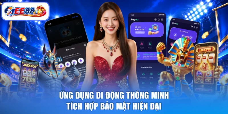 Ứng dụng di động thông minh tích hợp bảo mật hiện đại